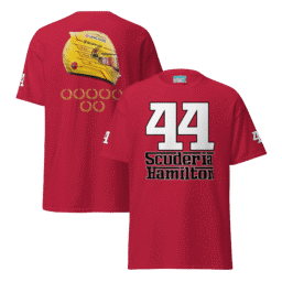 Lewis Hamilton Scuderia 44 Racing 7x WDC Celebration T-Shirt - Unisex