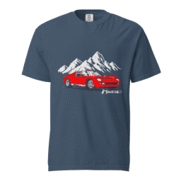 Lamborghini T-Shirt - Lamborghini Miura SV - Italian Classic Supercar