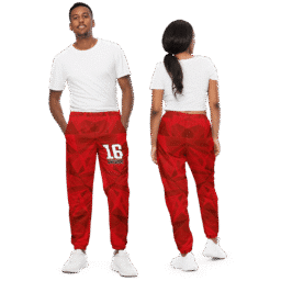 Charles Leclerc Formula 1 Racing Track Pants - Unisex