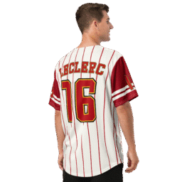 Charles Leclerc La Scuderia Ferrari F1 Baseball Jersey