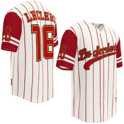 Charles Leclerc La Scuderia Ferrari F1 Baseball Jersey