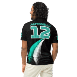 Kimi Antonelli Mercedes F1 Polo Shirt