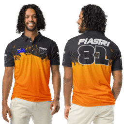 Oscar Piastri 81 McLaren F1 Racing Team Polo Shirt