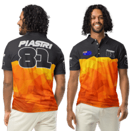 Oscar Piastri 81 Mclaren F1 Team Polo Shirt