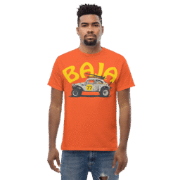 VW Beetle Baja Bug Surf Desert Rally T-Shirt