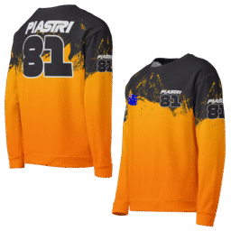 Oscar Piastri 81 McLaren F1 Racing Cotton Sweatshirt - Unisex