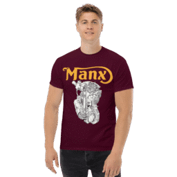 Manx Norton Racing Engine Diagram T-Shirt