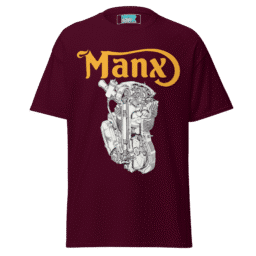 Manx Norton Racing Engine Diagram T-Shirt