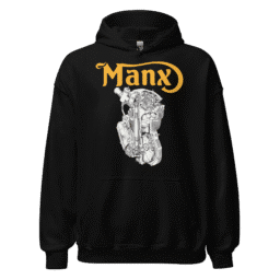 Manx Norton Racing Engine Diagram Hoodie